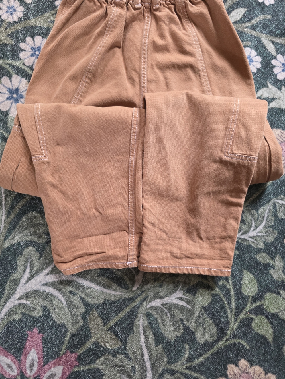 BDG High Rise Cargo Jeans in Rust - Picture 7 of 7